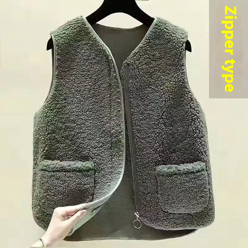 Sherita | Textured Patch-Pocket Gilet