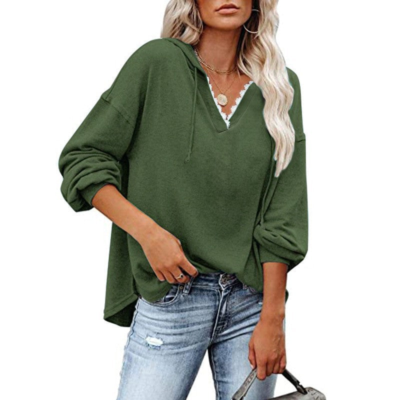 Tashina | Lace-Neck Jumper