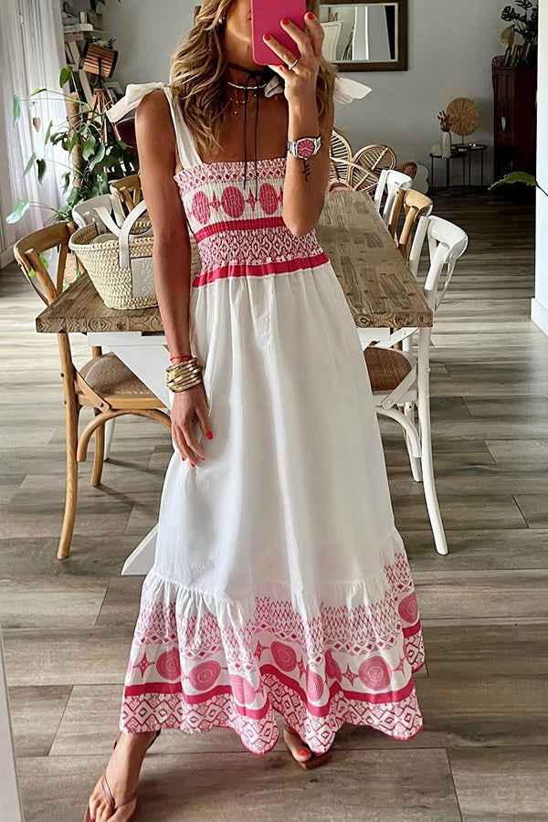 RIANNA | PRINTED MAXI DRESS