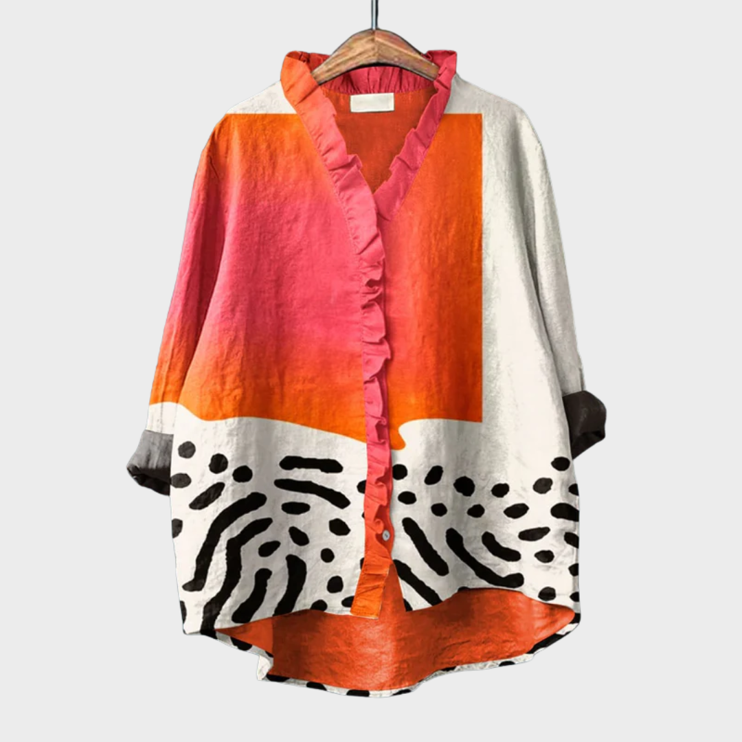 MELINDA | LONG-SLEEVE BLOUSE