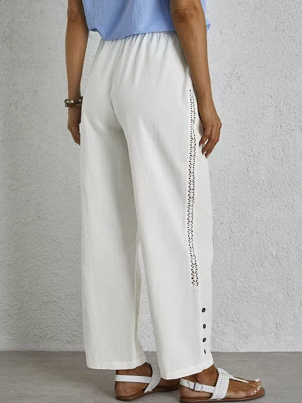 SHANIA | BUTTON-FRONT FLOWING DRESS