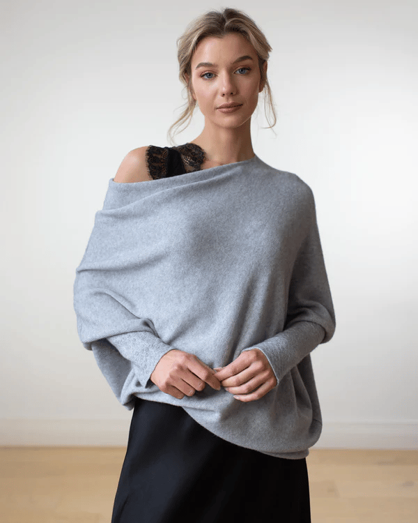 Maryelizabeth | Wide-Neck Jumper
