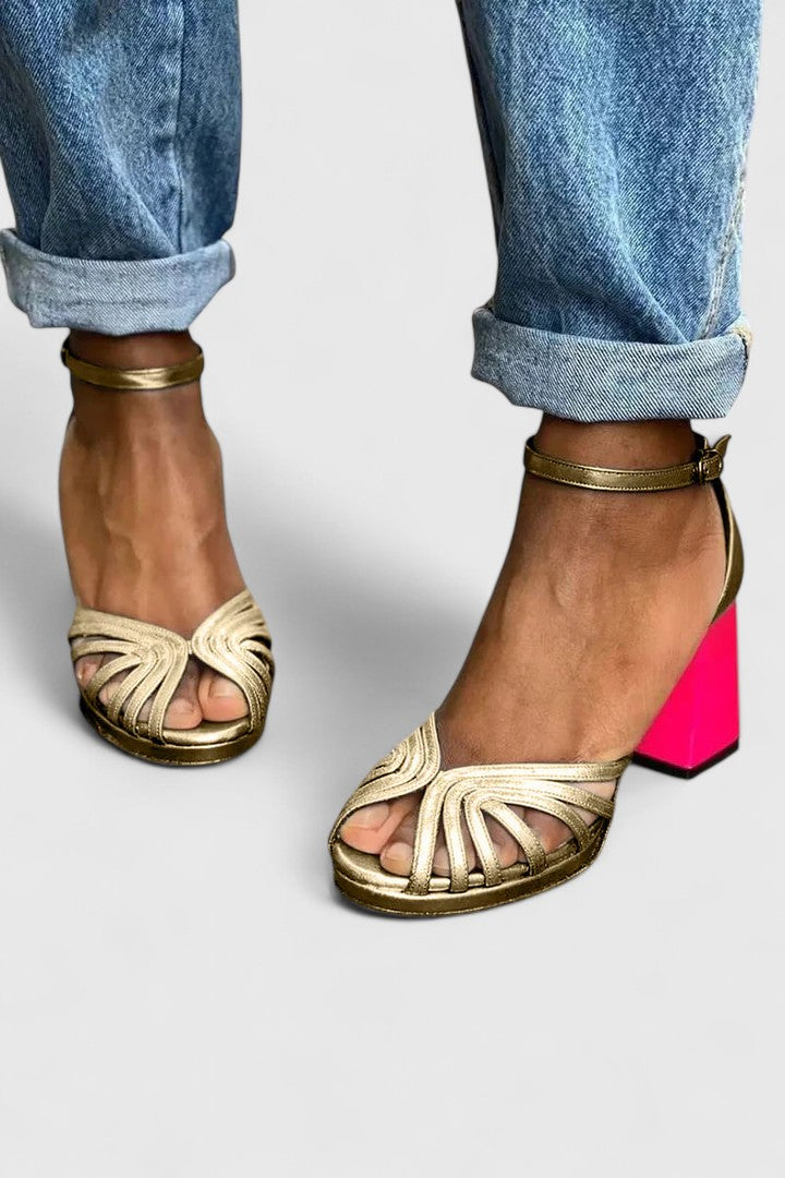 NOELYRAH | OPEN-FRONT HEELS