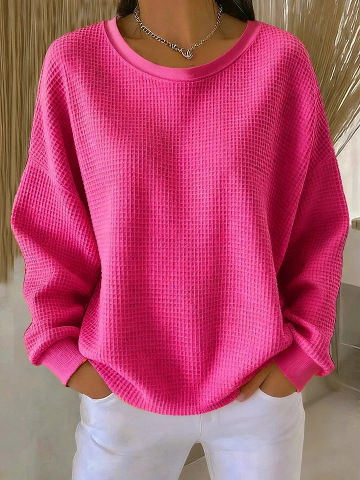 Stefanie | Textured Knitted Jumper