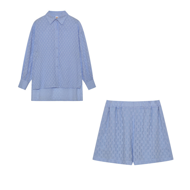 ELIZABETH | COTTON BUTTON-FRONT CO-ORD SET