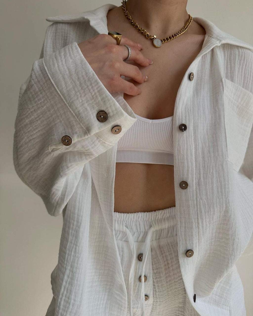 BRIGETTE | POCKET-DETAIL OVERSIZED CO-ORD SET