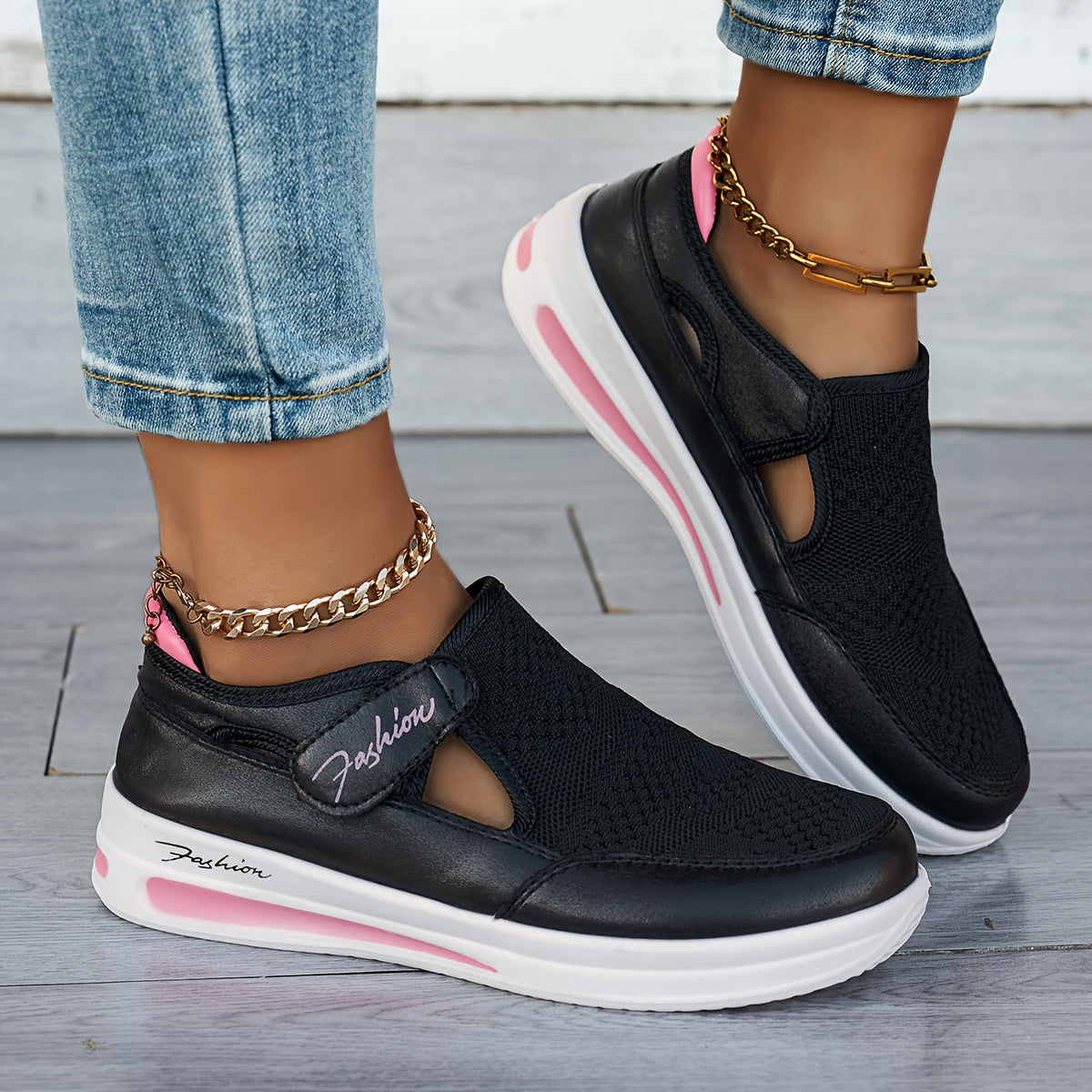 Breathable Step-In With Stable Comfort Loafers