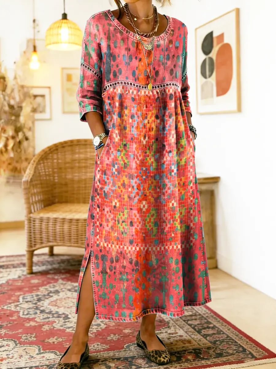 Gracie | Midi Dress With Print