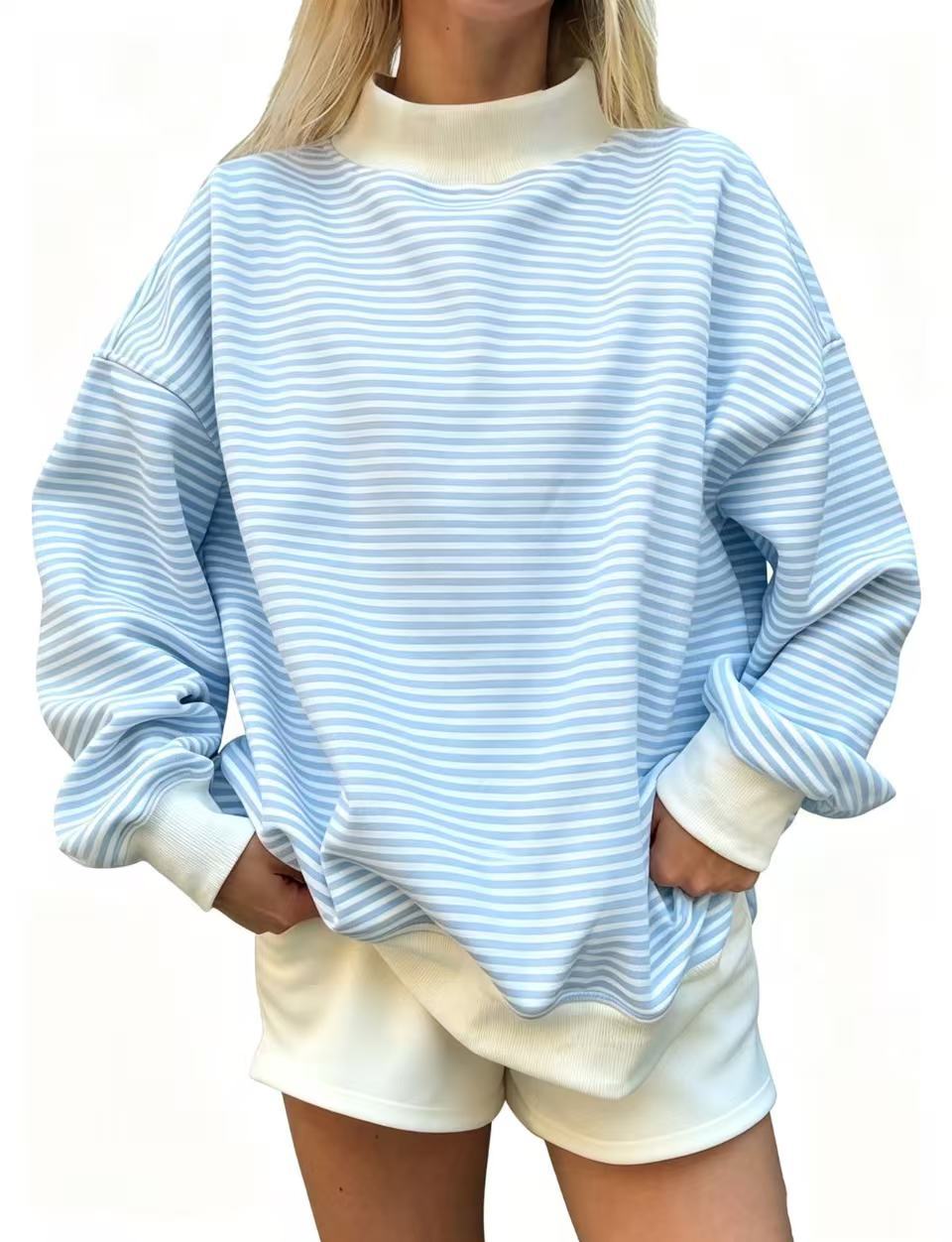 Latavia | Striped Sweatshirt