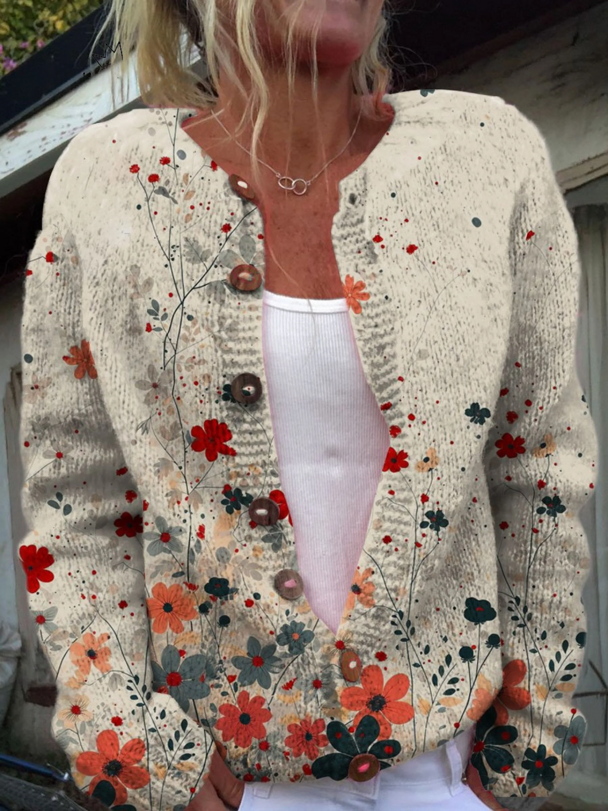 ROSA | VINTAGE FLORAL CARDIGAN