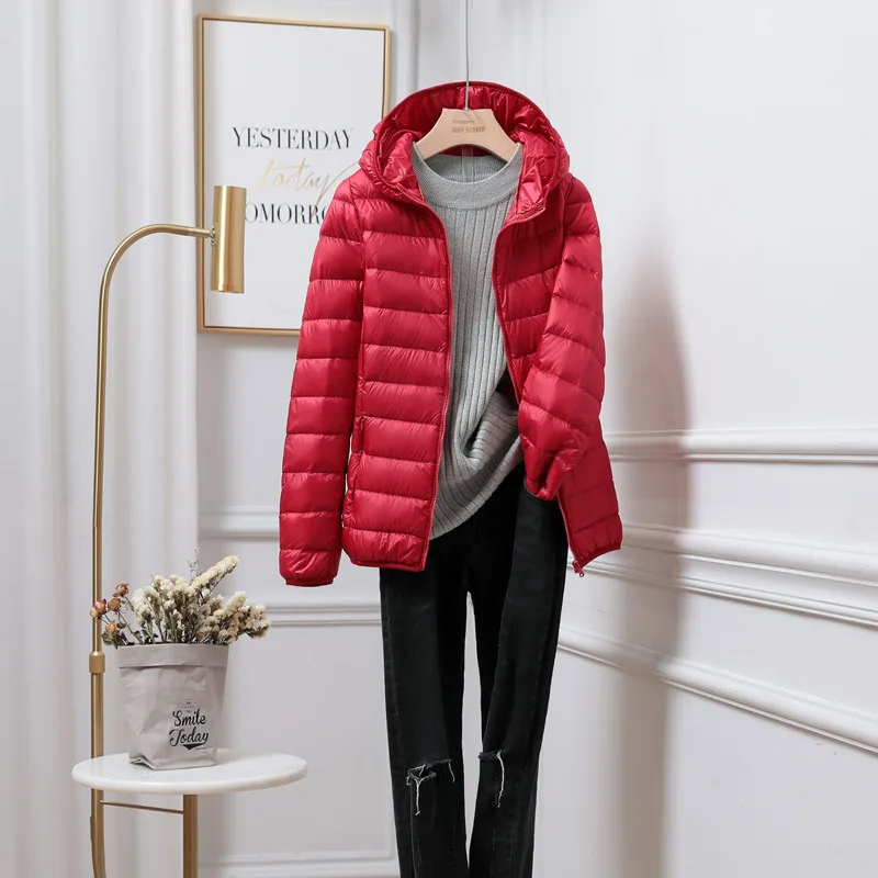 Orpha | Contrast-Lined Puffer Jacket