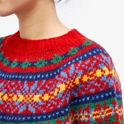 Shavonne | Multicoloured-Yoke Jumper