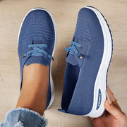 Jacquetta – Orthopaedic Knit Slip-On Trainers