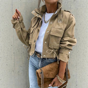 Rebekah | Cropped Utility Jacket