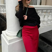 Maryelizabeth | Wide-Neck Jumper