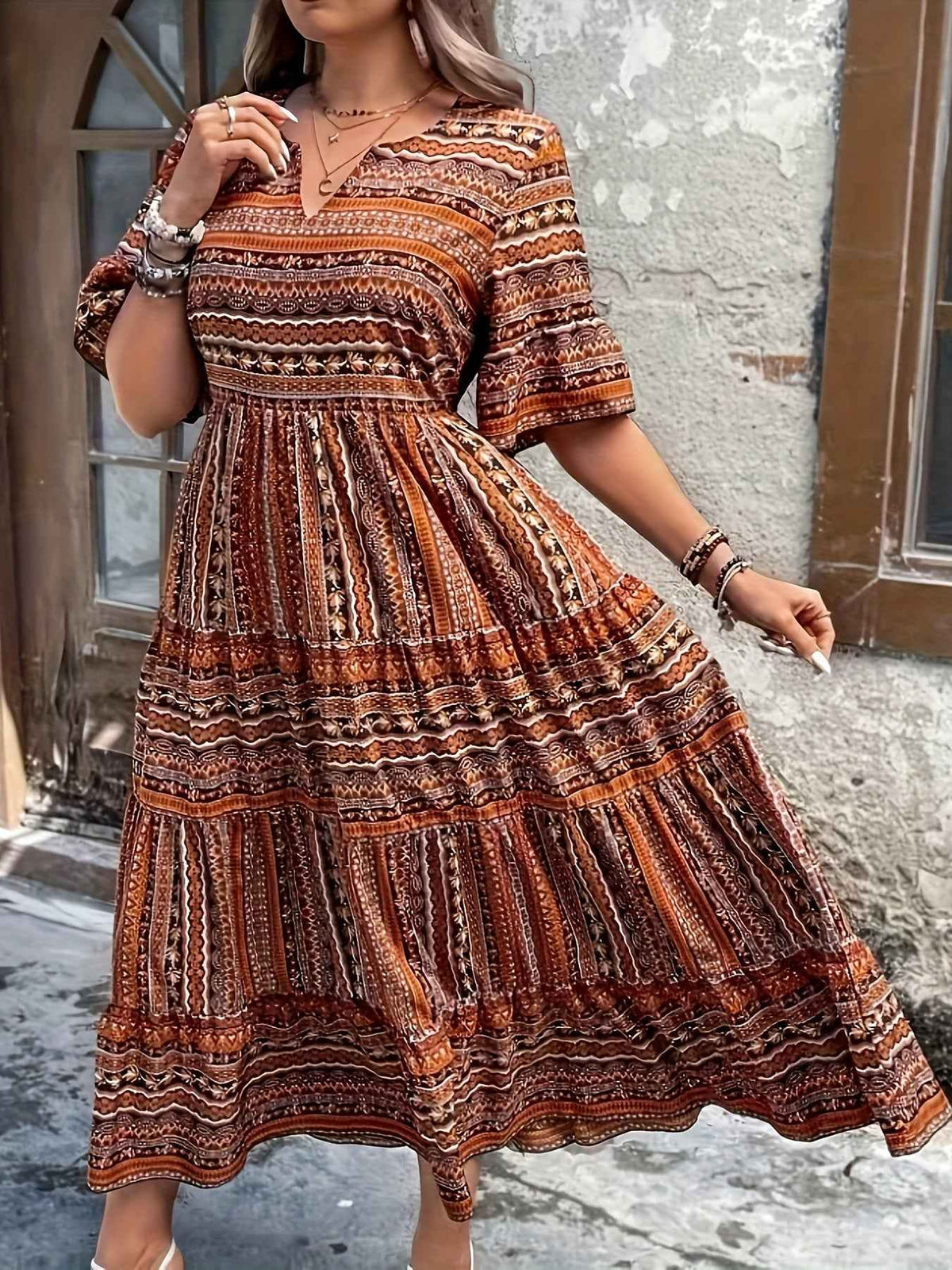 Joraine | Flowing Ethnic Dress