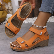 Terrilyn | Adjustable-Strap Wedge Sandals