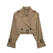 Jolie | Cropped Double-Breasted Jacket
