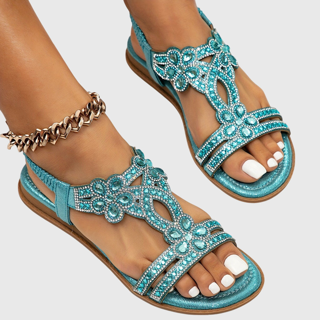 CADENCE | QUILTED CUSHIONED SANDALS