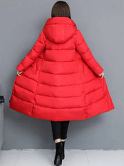 Tawana | Long Hooded Puffer Coat