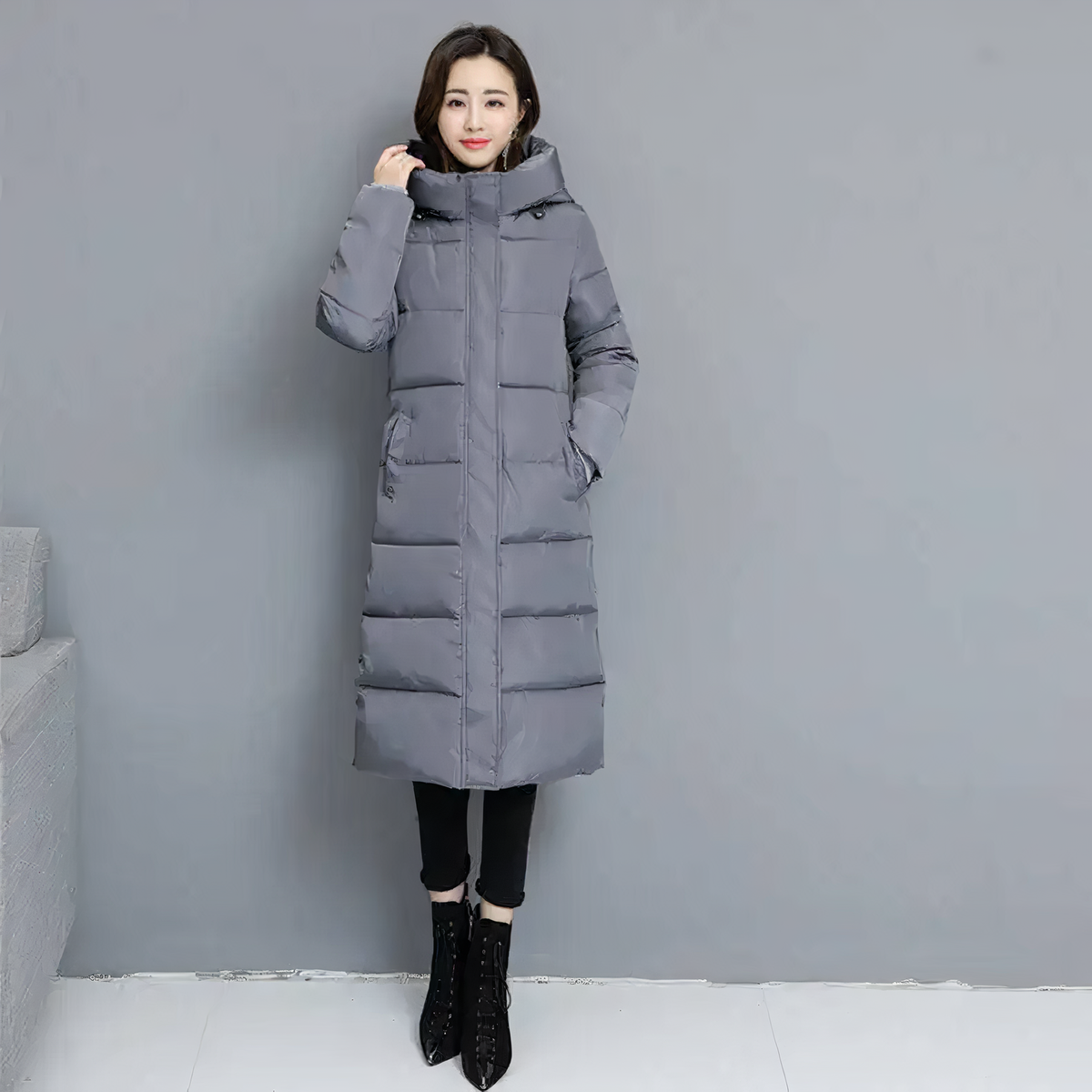 Tawana | Long Hooded Puffer Coat