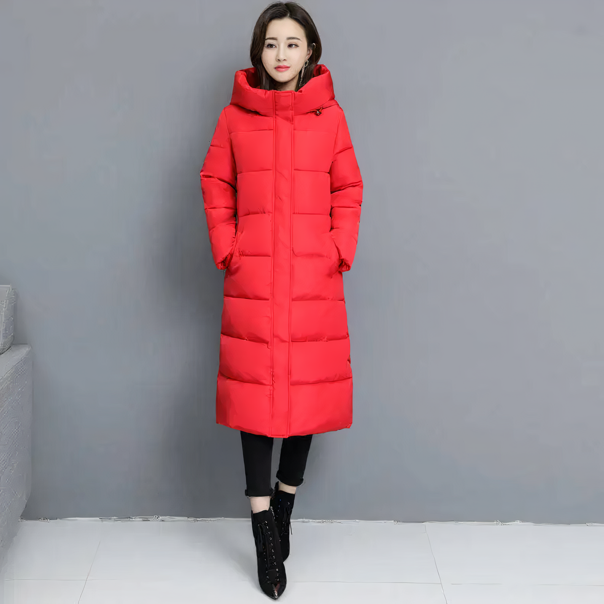 Tawana | Long Hooded Puffer Coat