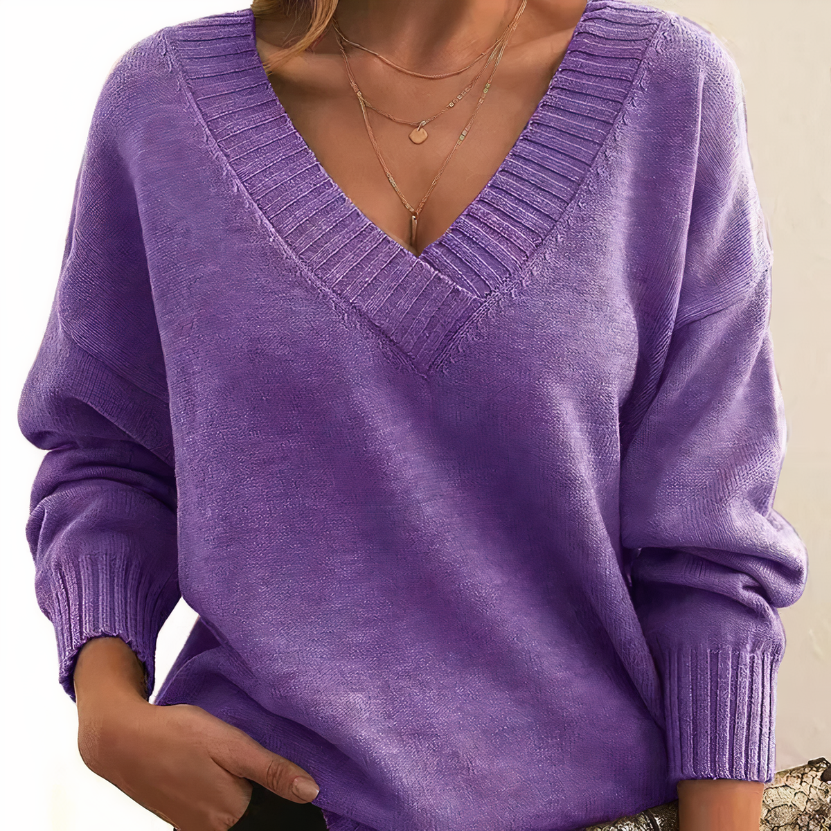 Deyanira | V-Neck Jumper