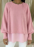 ADELYN | TIERED V-NECK JUMPER