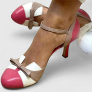 Orly | Colour-Block Mary Jane Heels