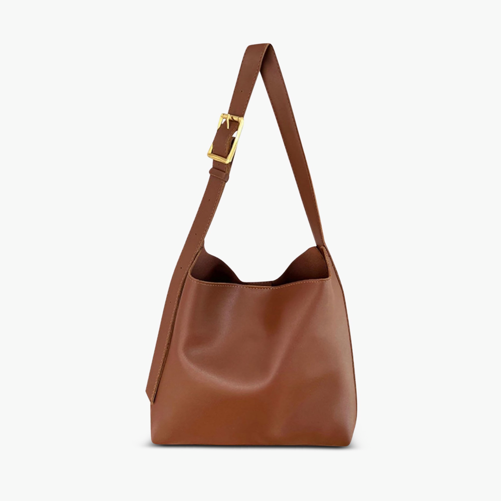 STACY | LEATHER SHOULDER BAG