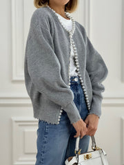 Syeda | Decorative-Trim Cardigan