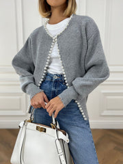 Syeda | Decorative-Trim Cardigan
