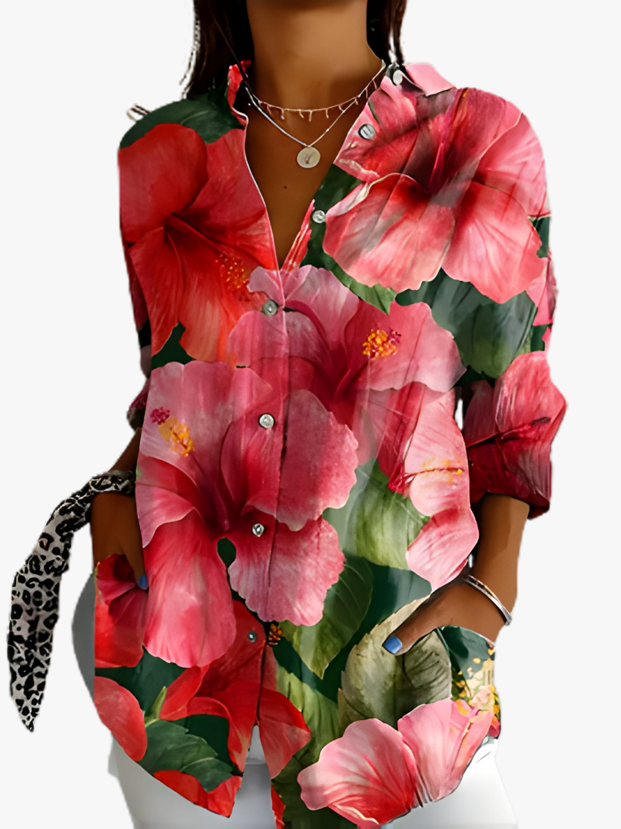 Jerusha | Floral Button Shirt