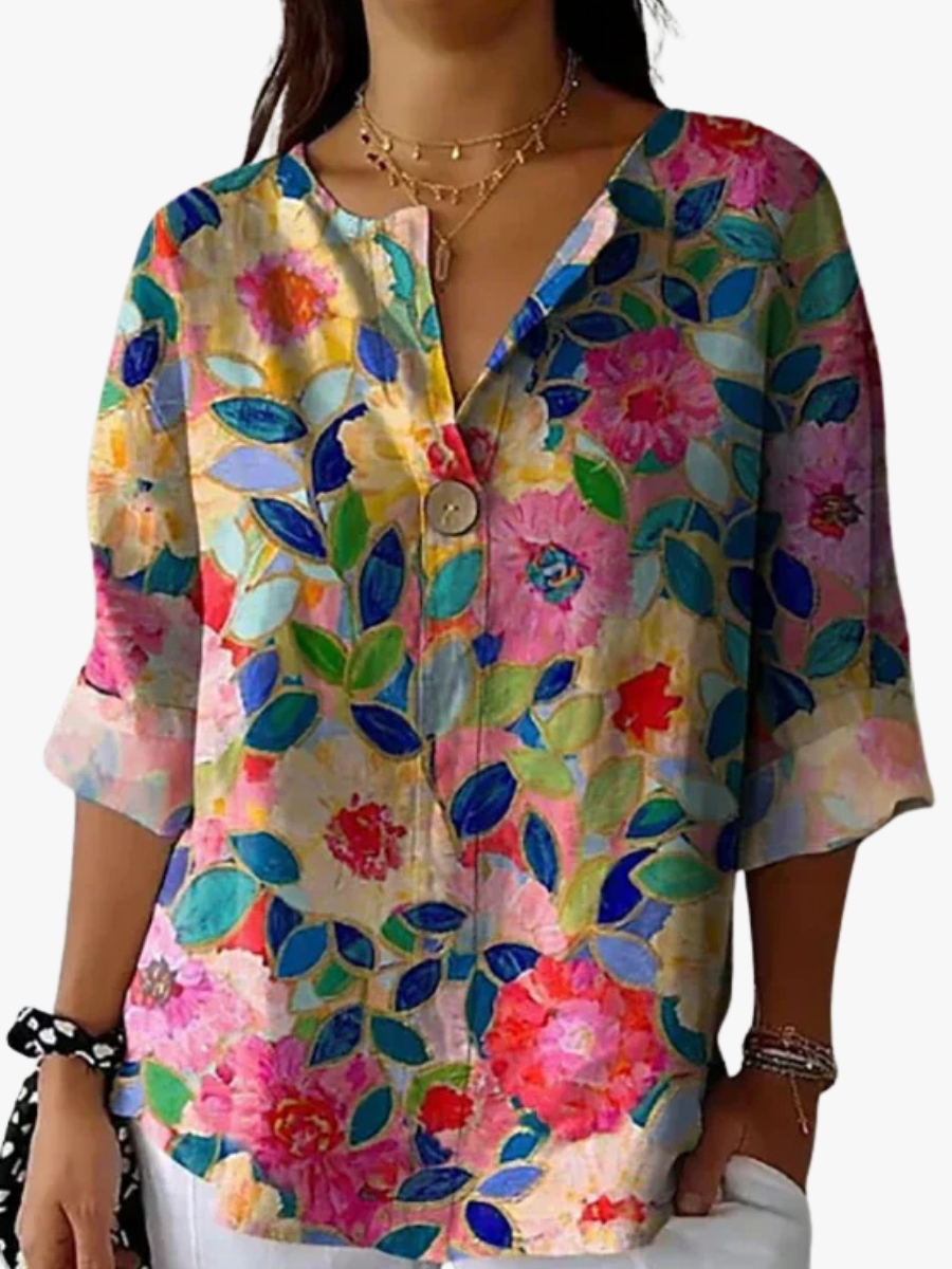 Patrisha | Floral Button Shirt