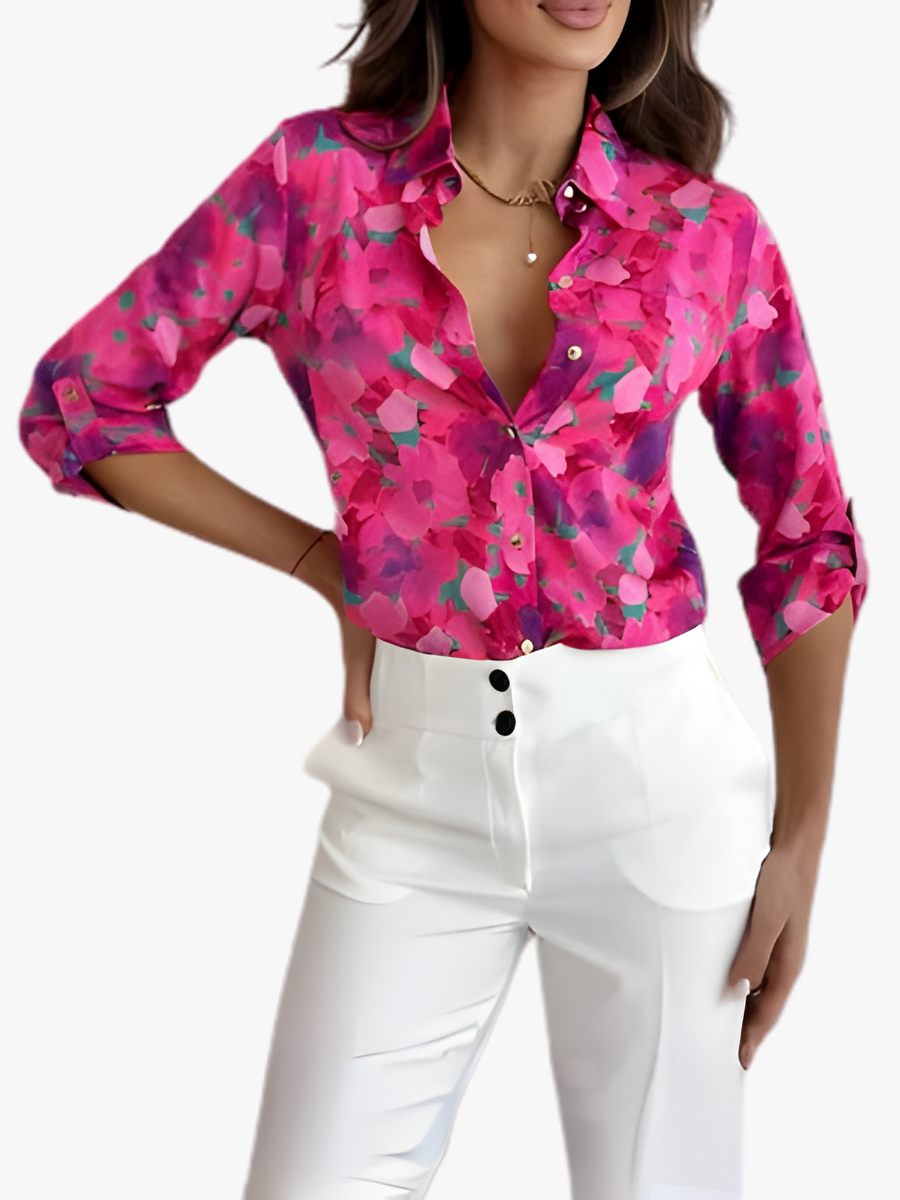 Tinamarie | Floral Button Shirt