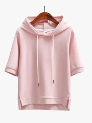 Kaleena | Short-Sleeve Hoodie