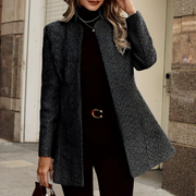 Myrtice | Collarless Open-Front Blazer