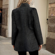 Myrtice | Collarless Open-Front Blazer