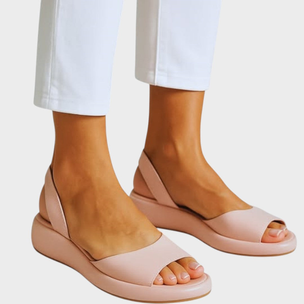 DOVE | WIDE-FIT ARCH-SUPPORT SANDALS