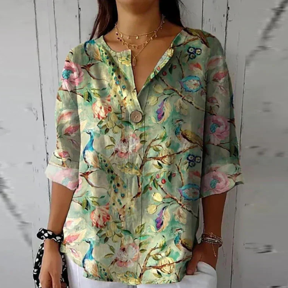 Patrisha | Floral Button Shirt