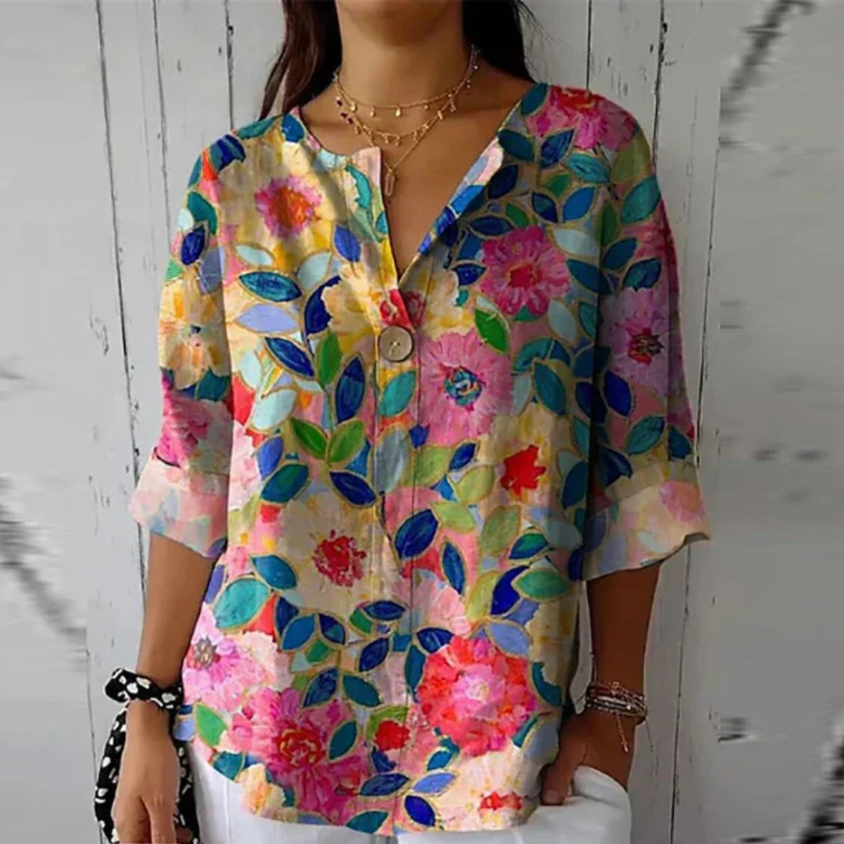 Patrisha | Floral Button Shirt