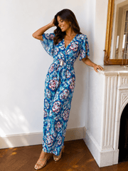 Johanne | Floral Wrap Jumpsuit