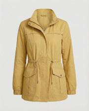 Janeth | Drawstring Utility Zip Jacket