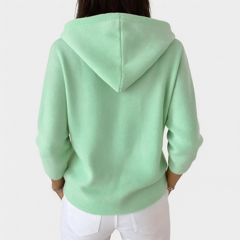 JOYCE | HOODED BUTTON-FRONT TROUSERS