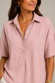 Venetia | Collared Short-Sleeve Shirt