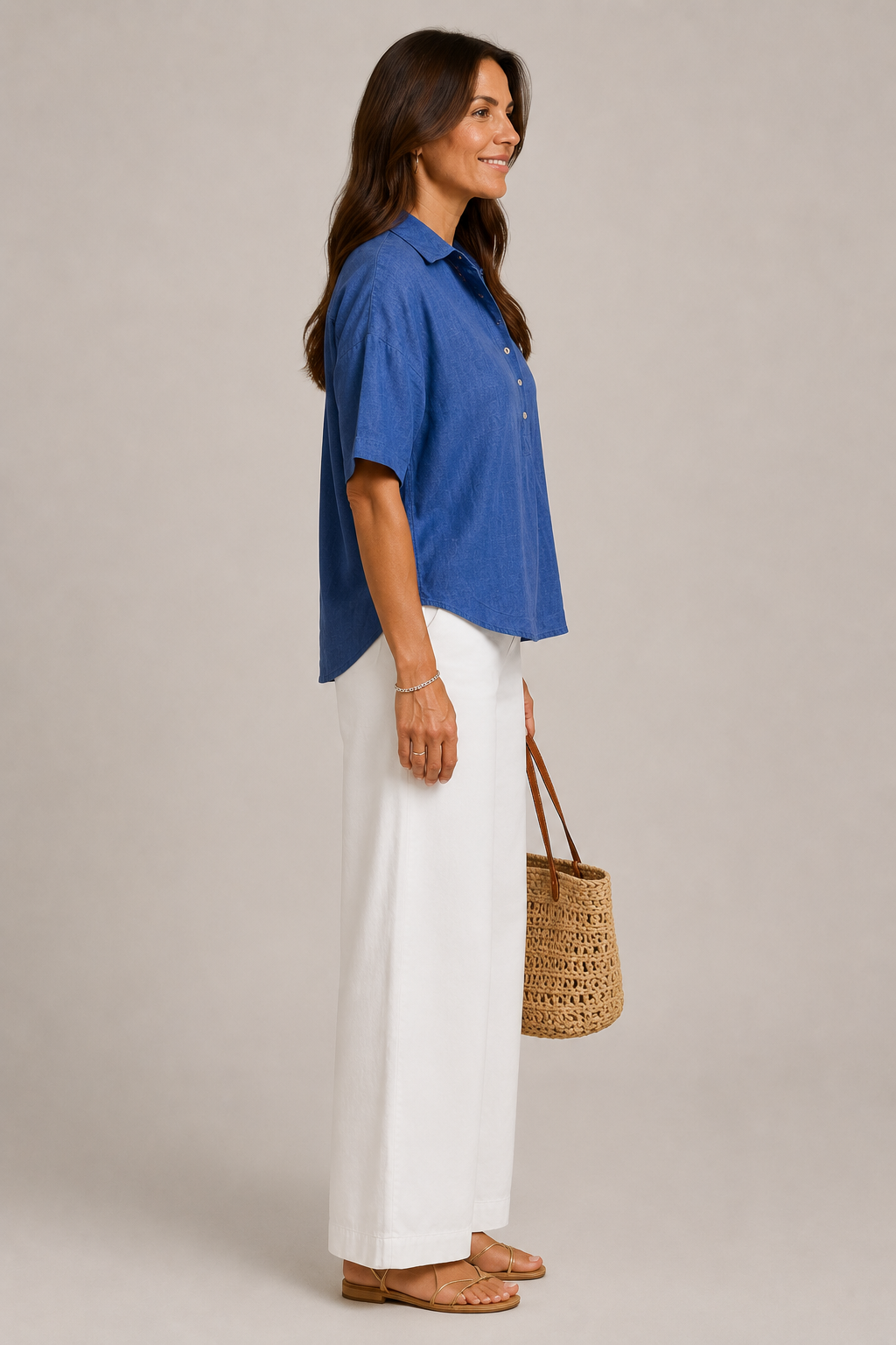 Venetia | Collared Short-Sleeve Shirt