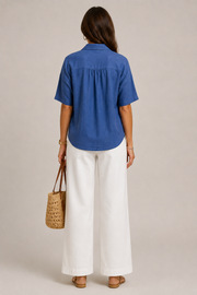 Venetia | Collared Short-Sleeve Shirt