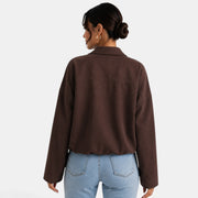Lashonda | Collared Zip Jacket