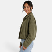 Lashonda | Collared Zip Jacket