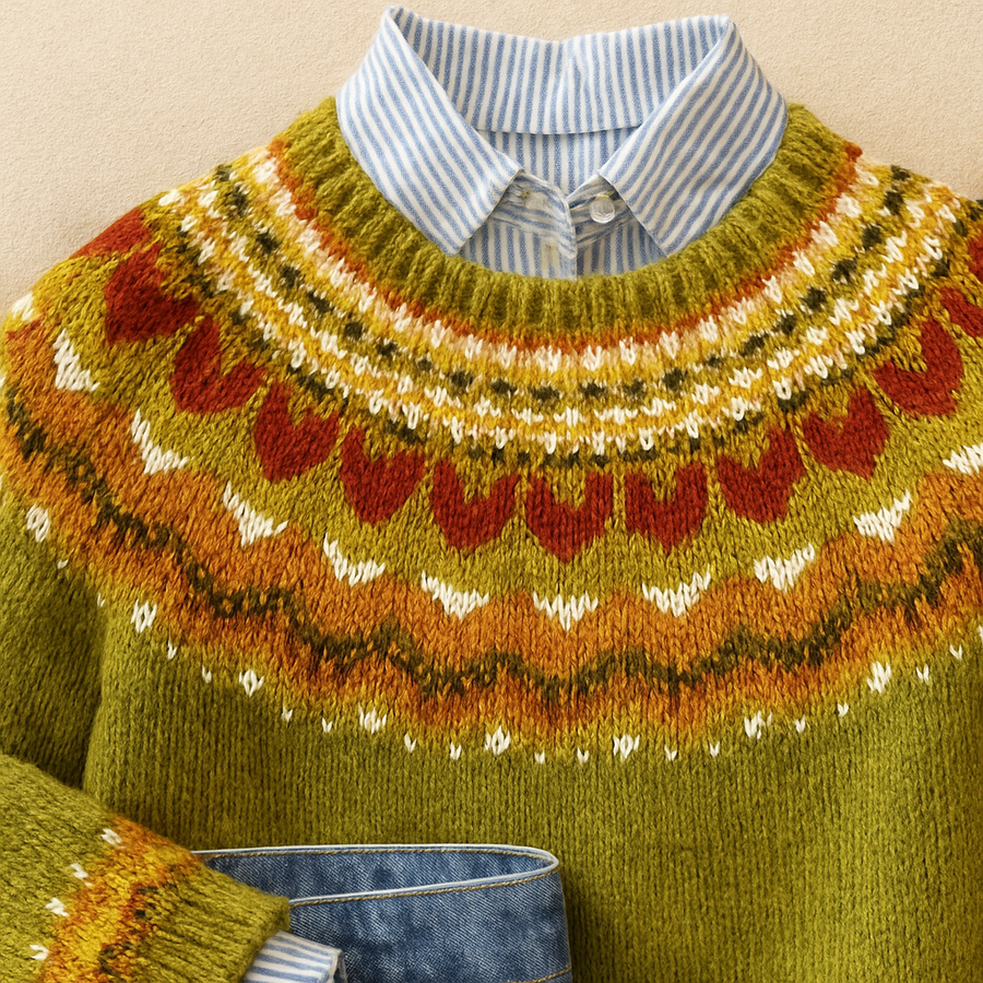 Athena | Vintage Norwegian Soft Jumper
